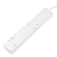 Сетевой фильтр Luazon Lighting, 5 розеток, 5 м, 3500 Вт, 3х1 мм2, 16 A, 220 В, c предохранителем, белый Сетевой фильтр Luazon Lighting, 5 розеток, 5 м, 3500 Вт, 3х1 мм2, 16 A, 220 В, c предохранителем, белый