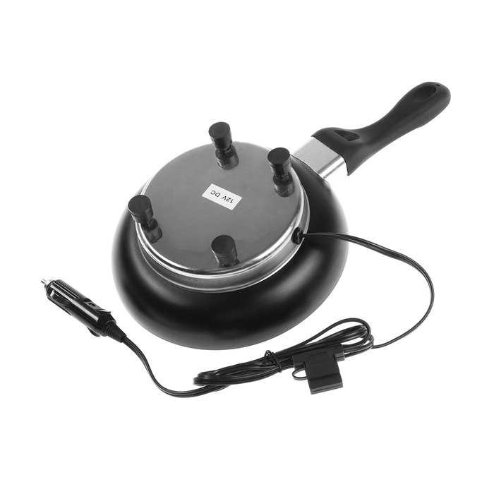Сковорода портативная с крышкой, 12/24 В, 20 см, провод 1,6 м Сковорода портативная с крышкой, 12/24 В, 20 см, провод 1,6 м