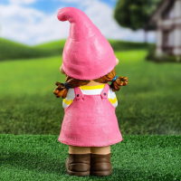 Садовая фигура "Девочка с цветочками" 33х15х14см Садовая фигура "Девочка с цветочками" 33х15х14см