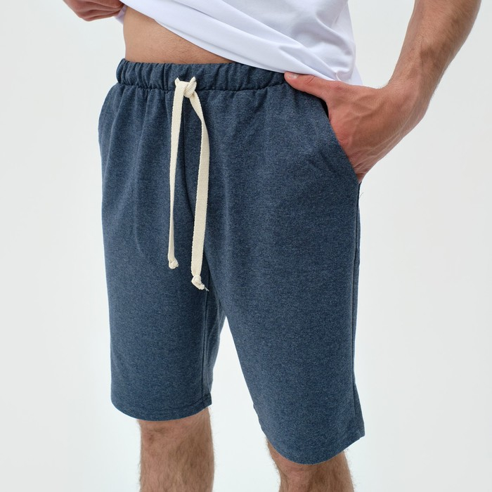 Шорты мужские MINAKU: Casual collection MAN цвет индиго меланж, р-р 48