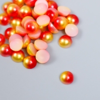 Декор "Градиент оранжево-жёлтый" d=6 мм 10г 200 шт 5х2,5 см МИКС Декор "Градиент оранжево-жёлтый" d=6 мм 10г 200 шт 5х2,5 см МИКС