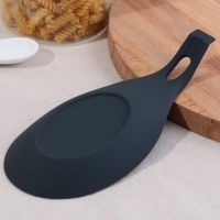 Подставка под ложку &laquo;Только не на стол&raquo;, силикон, 20 х 9 см