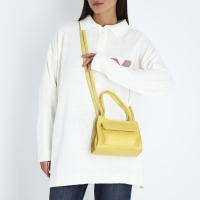 Сумка женская тоут на молнии, цвет жёлтый Сумка женская тоут на молнии, цвет жёлтый