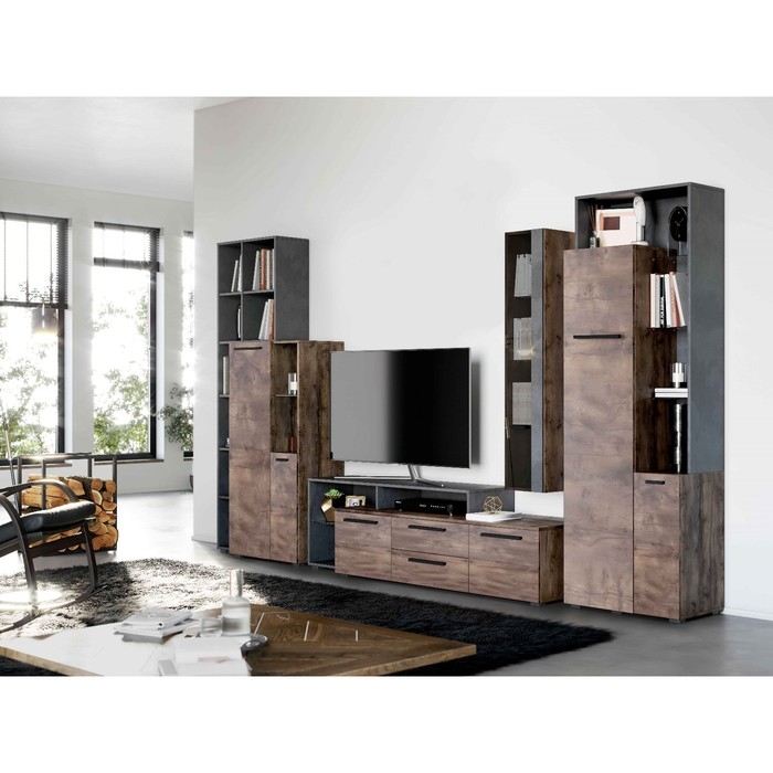 Тумба "Глазго" , 1810х485х530, Бруклин/Таксония