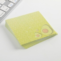 Подарочный набор &laquo;Будь как авокадо&raquo;, блок бумаг 150 л, скрепки, кнопки, зажимы