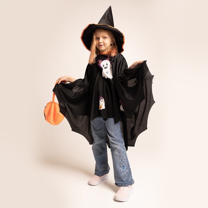 Карнавальный набор &laquo;Кошелёк или жизнь?&raquo;, цвет чёрный