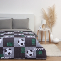 Покрывало "Этель" 1,5 сп Soccer team 145*210&plusmn;5 см, микрофибра