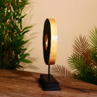 Декор "Кольцо" на подставке, албезия 25х9х36 см