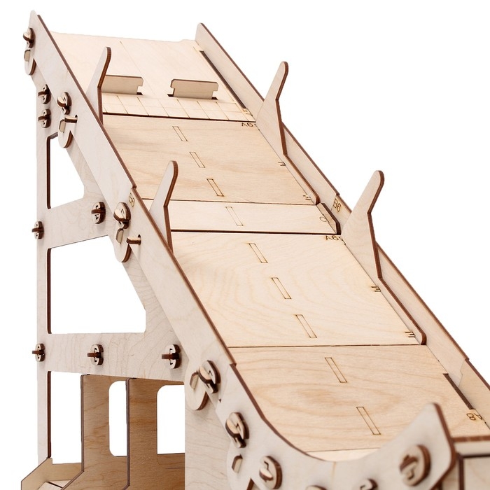 Конструктор &laquo;Парковка. Картинг Парк&raquo;, 146 деталей, 70х17х37 см