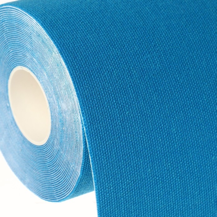 Кинезио - тейп, 10 см &times; 5 м, цвет синий