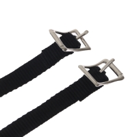 Тренчики для шпор из нейлона, 500 мм, черный, набор 2 шт