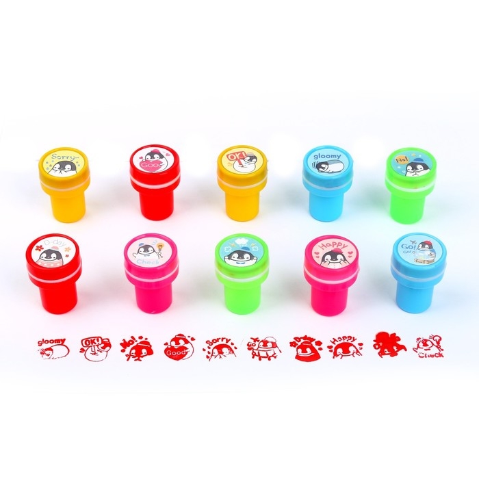 Печать цветная &laquo;Милота&raquo;, набор 10 шт., МИКС