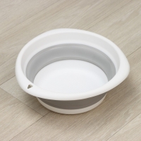 Таз складной &laquo;Флекс&raquo;, 5.5 л, 32.5&times;33&times;4,.5 см, цвет смоки