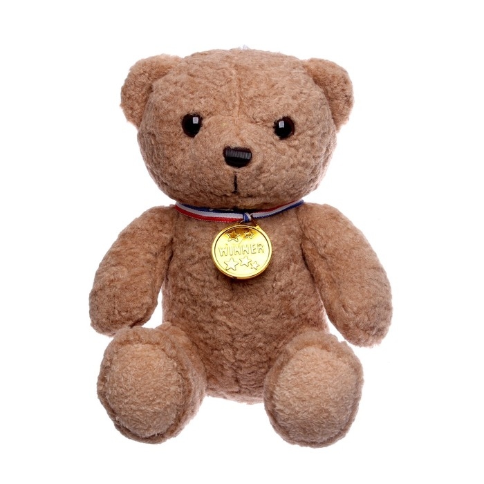Мягкая игрушка &laquo;Мишка с медалью&raquo;, цвета МИКС
