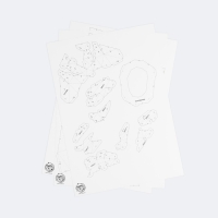 Набор для создания полигональной фигуры &laquo;Кошка&raquo;, 32.5 х 44 см