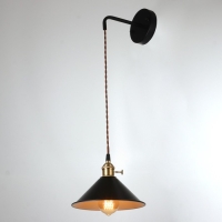 Бра 2612/1BK E27 40Вт черный 20,5х13-40 см Бра 2612/1BK E27 40Вт черный 20,5х13-40 см