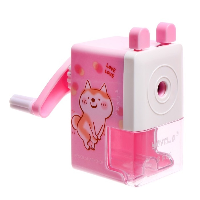 Точилка механическая с контейнером Точилка механическая с контейнером "Классика", МИКС