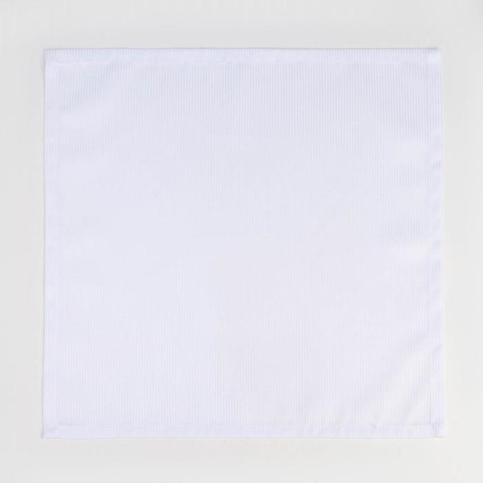 Набор салфеток с пропиткой ВГМО Этель Lines 45*45см-4шт., цв.белый, пл.192 г/м2