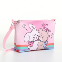 Сумка детская для девочки на молнии, цвет розовый Сумка детская для девочки на молнии, цвет розовый