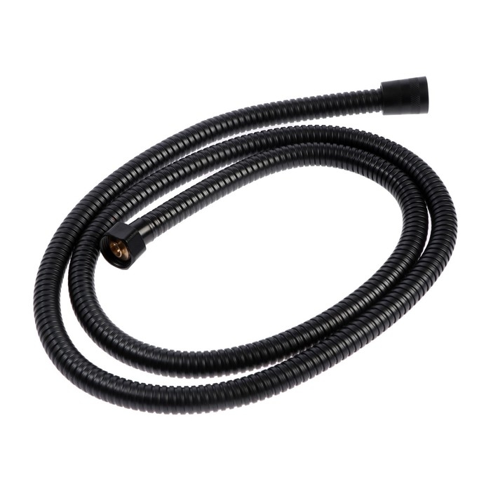 Набор для душа ZEIN Z0106, шланг 150 см, гайки металл, держатель, лейка 5 режимов, черный Набор для душа ZEIN Z0106, шланг 150 см, гайки металл, держатель, лейка 5 режимов, черный