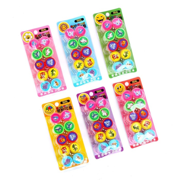 Печать цветная «Друзья», набор 10 шт., МИКС Печать цветная «Друзья», набор 10 шт., МИКС