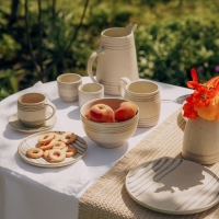 Салатник керамический SL Home «Райяс», 800 мл, d=14,5 см, цвет бежевый Салатник керамический SL Home «Райяс», 800 мл, d=14,5 см, цвет бежевый