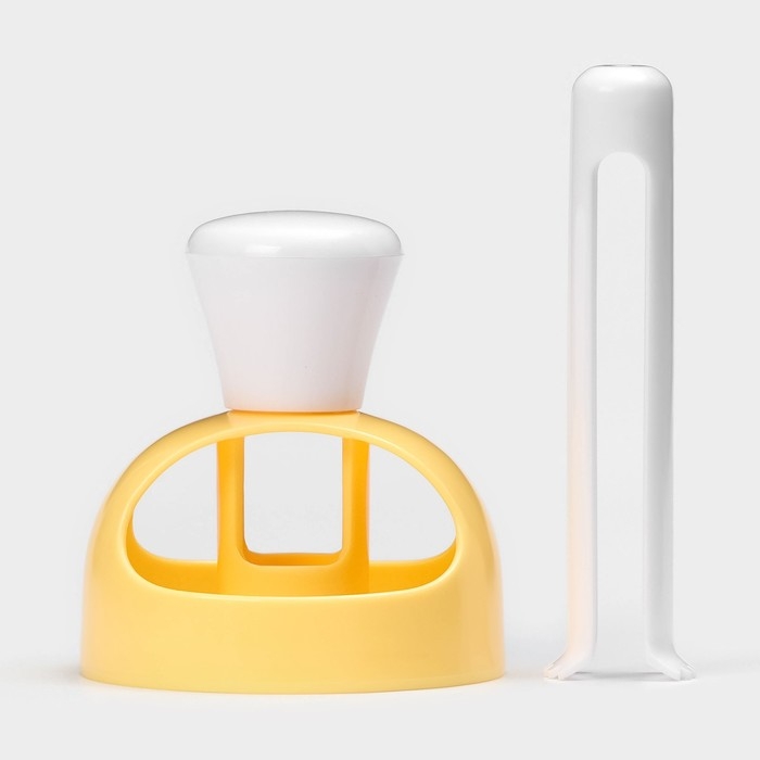 Набор для пончиков с щипцами Доляна «Ваниль», d=8 см Набор для пончиков с щипцами Доляна «Ваниль», d=8 см