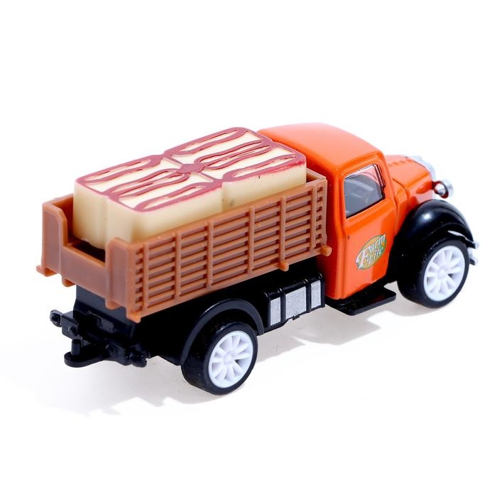 Грузовик металлический &laquo;Бортовой&raquo;, инерция, МИКС