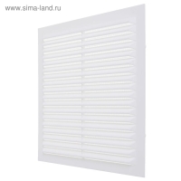 Решетка вентиляционная ERA 1919 С, 194х194 мм, с сеткой, неразъемная