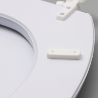 Сиденье для унитаза с крышкой Доляна &laquo;Пляж со звездой&raquo;, 40&times;37 см, мягкое