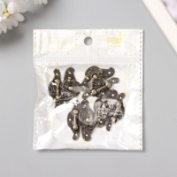 Замок металл для шкатулки "Старинный" набор 4 шт 3,8х2,8х0,5 см Замок металл для шкатулки "Старинный" набор 4 шт 3,8х2,8х0,5 см