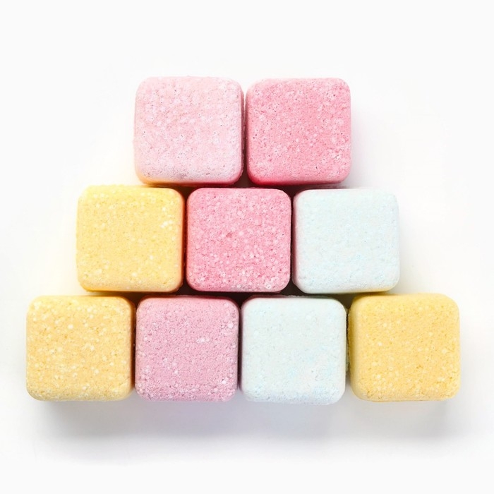 Подарочный набор косметики &laquo;Сладких моментов&raquo;, бомбочки для ванны 9 х 65 г, микс ароматов, BEAUTY FОХ