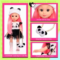 Кукла классическая «Милая: пандочка», в платье и шапке Кукла классическая «Милая: пандочка», в платье и шапке