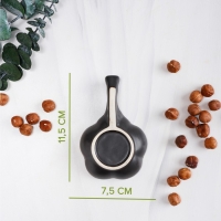 Соусник керамический &laquo;Таллула&raquo;, 11,5&times;7,5&times;3 см, цвет зелёный