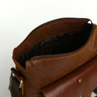 Сумка мужская Igermann, цвет коричневый Сумка мужская Igermann, цвет коричневый