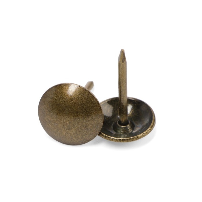 Лента декоративных гвоздей ТУНДРА, длина 1 м, 11х16 мм, бронза, 10 шт Лента декоративных гвоздей ТУНДРА, длина 1 м, 11х16 мм, бронза, 10 шт