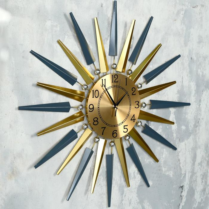 Часы настенные, интерьерные, большие Часы настенные, интерьерные, большие "Азали", 70 х 70 см, циферблат d-22 см