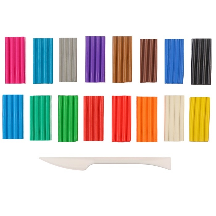 Пластилин 16 цветов 240 г "Тачки"