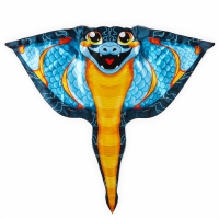 Карнавальный набор "Прикольная Змейка", накидка, маска, цвет синий Карнавальный набор "Прикольная Змейка", накидка, маска, цвет синий