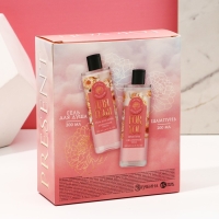 Подарочный набор косметики &laquo;Яркой весны!&raquo;, гель для душа 200 мл и шампунь для волос 200 мл, ЧИСТОЕ СЧАСТЬЕ