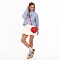 Сумка женская кросс-боди на молнии, цвет красный Сумка женская кросс-боди на молнии, цвет красный