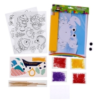 Набор для творчества: изготовление топперов, раскраска-наклейки аппликация EVA «Море» Набор для творчества: изготовление топперов, раскраска-наклейки аппликация EVA «Море»