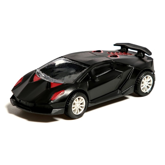 Машина металлическая &laquo;Гонка&raquo;, инерция, 1:43, цвет МИКС