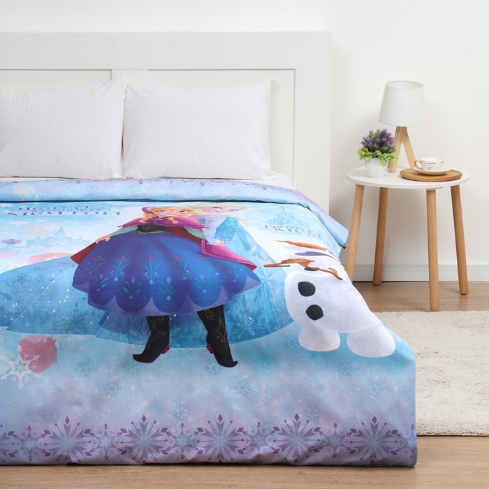 Пододеяльник детский &laquo;Холодное сердце&raquo;, 143х215 см, 100 % хлопок, поплин