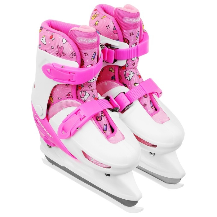 Коньки детские раздвижные Snow Cat, р. 30-33