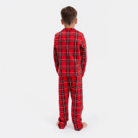 Пижама детская KAFTAN "Клетка" р.32 (110-116)