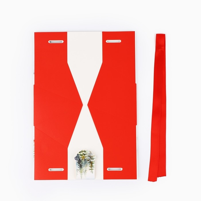 Коробка подарочная &laquo;С Новым годом!&raquo;, 24 х 11.5 х 9.5, Новый год