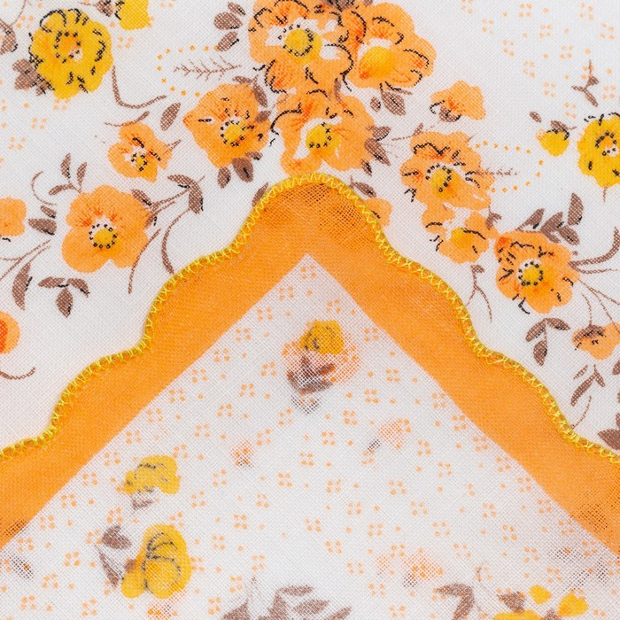 Набор женских носовых платков ЭТНИКА, 30х30- 12 шт, цвет МИКС