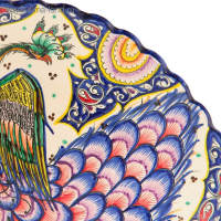 Ляган овальный Риштанская Керамика 42см Ляган овальный Риштанская Керамика 42см