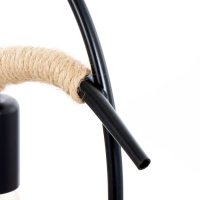 Светильник BayerLux "Киотт" 1хЕ27 черный 28х10х63см